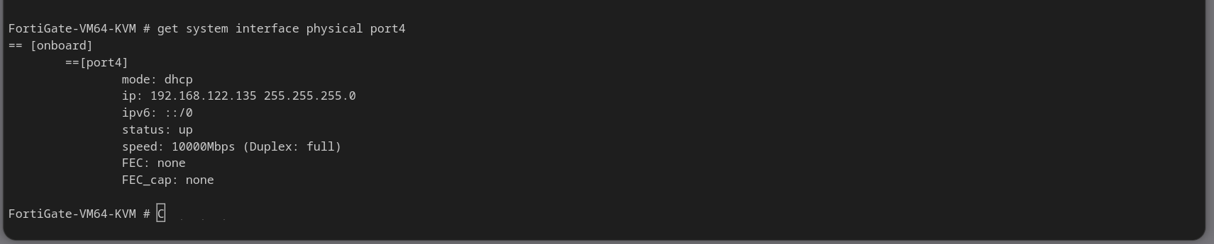 Port wiring on the bridge for GUI reachability